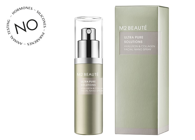 ULTRA PURE SOLUTIONS HYALURON & COLLAGEN FACIAL NANO SPRAY