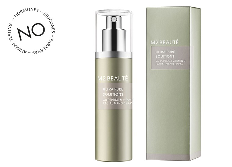 ULTRA PURE SOLUTIONS Cu-PEPTIDE & VITAMIN B FACIAL NANO SPRAY