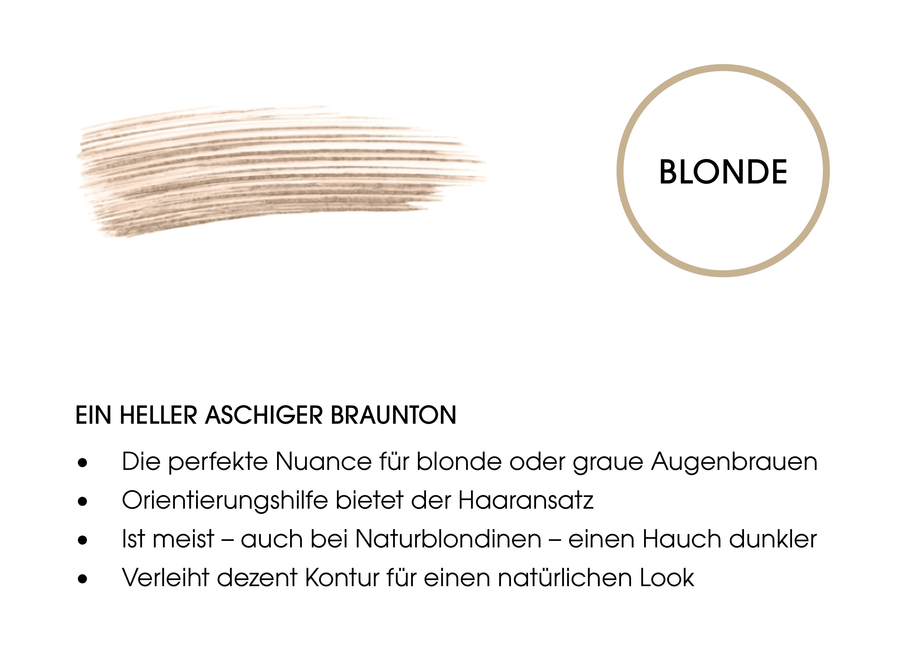 EYEBROW ENHANCER COLOR & CARE BLONDE